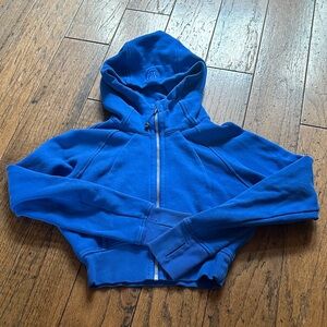 Lululemon Scuba Hoodie – Size 0 – Cobalt Blue